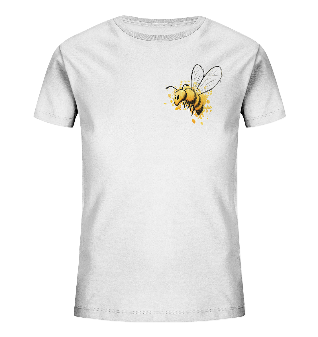 Lässige kleine Honig-Biene - Kids Organic Shirt
