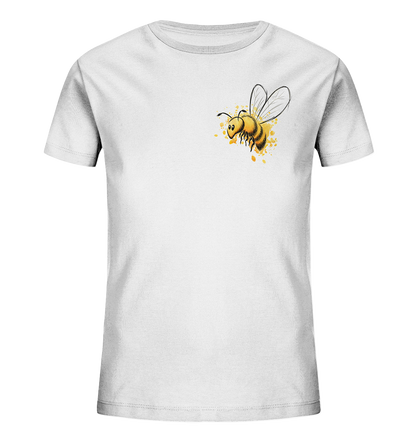 Lässige kleine Honig-Biene - Kids Organic Shirt