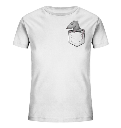 Kleine Ratte in der Tasche - Kids Organic Shirt
