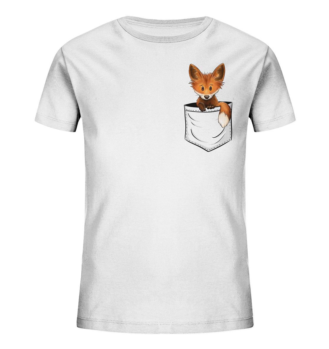 Funky Fuchs in der Tasche - Kids Organic Shirt