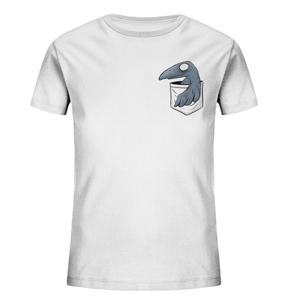 Grufti Rabe Krähe in der Tasche - Kids Organic Shirt