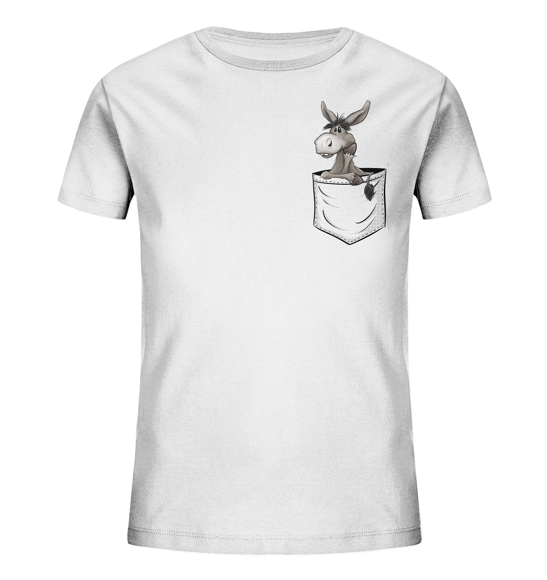 Bockiger Esel in Deiner Tasche - Kids Organic Shirt