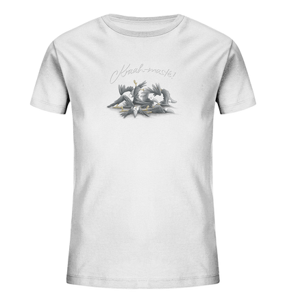 Kraah-masté! Yoga Raben Krähen - Kids Organic Shirt