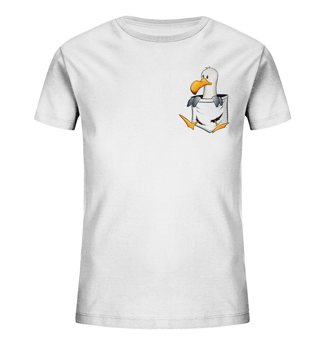 Kleine Möwe In Deiner Tasche - Kids Organic Shirt