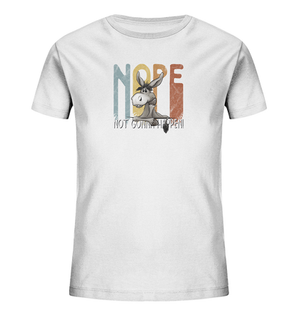 Nope | bockiger Esel - Kids Organic Shirt