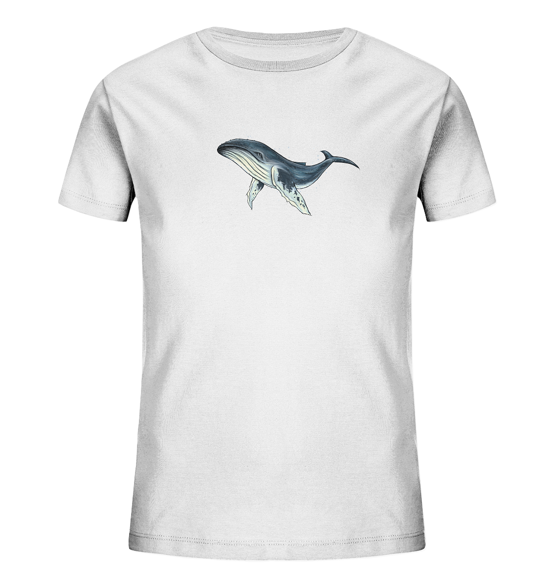 Tiefsee Ozean-Riese Buckelwal - Kids Organic Shirt