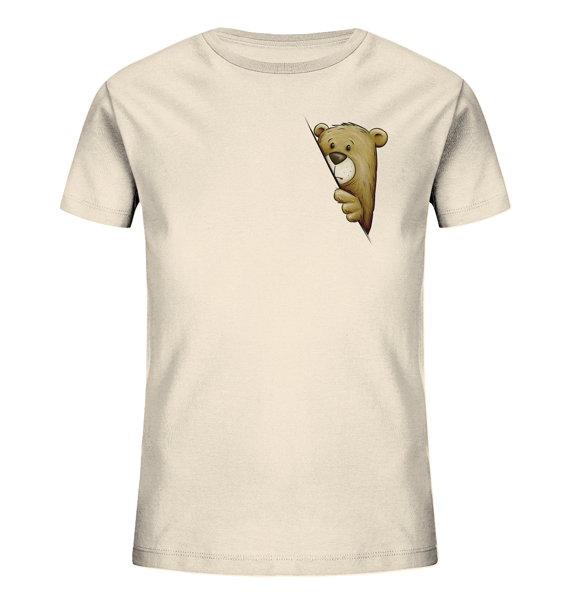 Funky Bär Illustration - Kids Organic Shirt