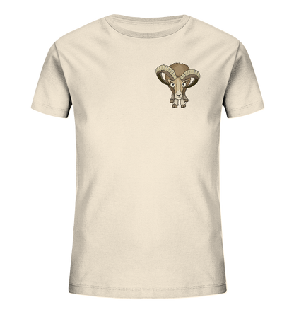 Bockiges Mufflon Widder Schafbock - Kids Organic Shirt