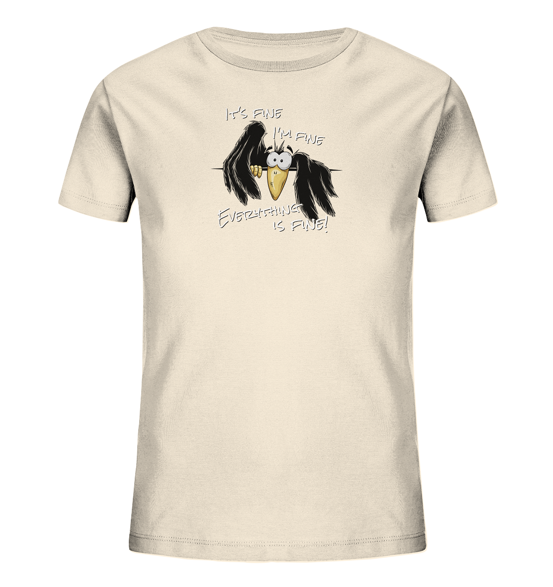 I’m Fine Rabe | Alles Gut Krähe - Kids Organic Shirt