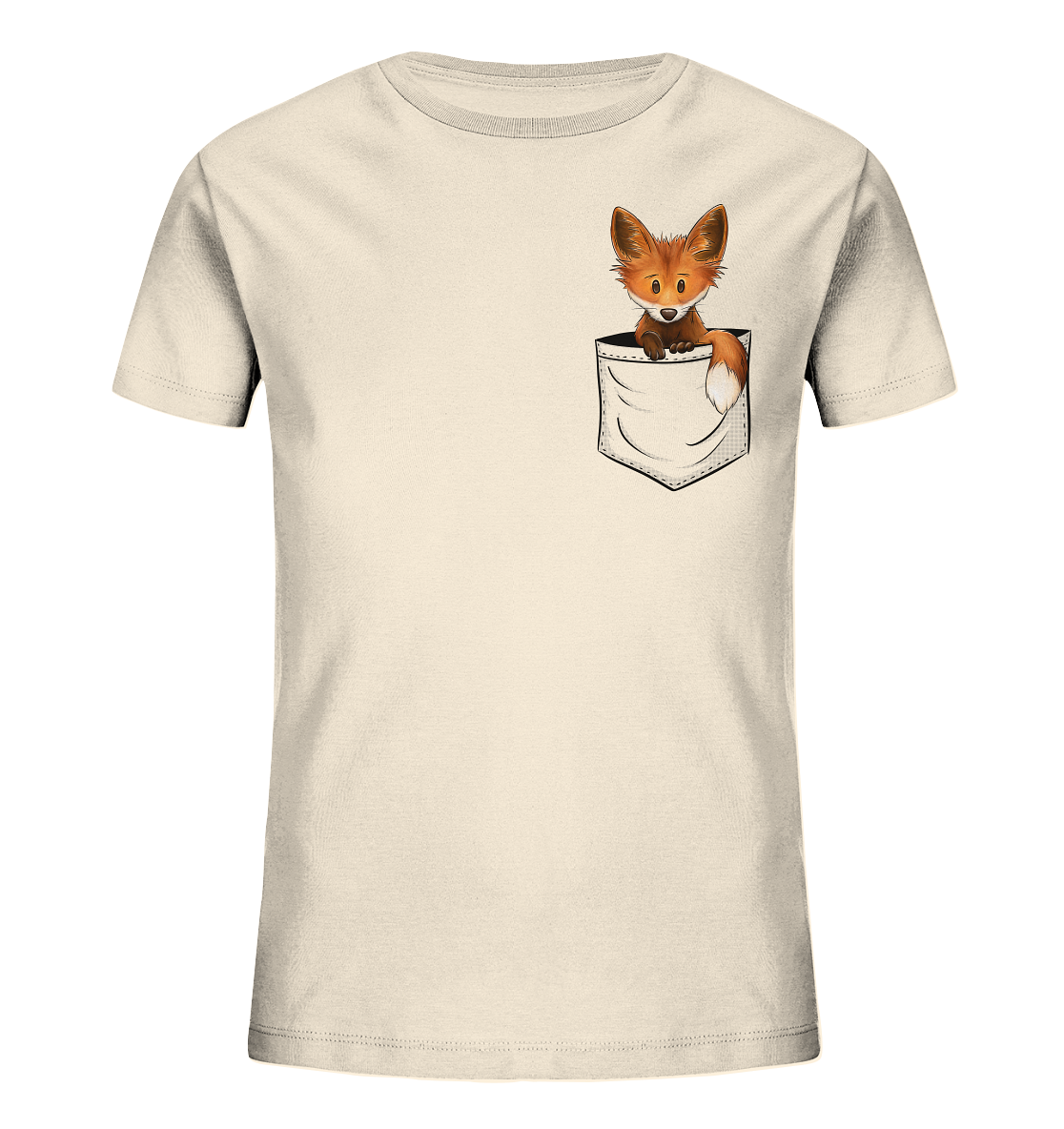 Funky Fuchs in der Tasche - Kids Organic Shirt