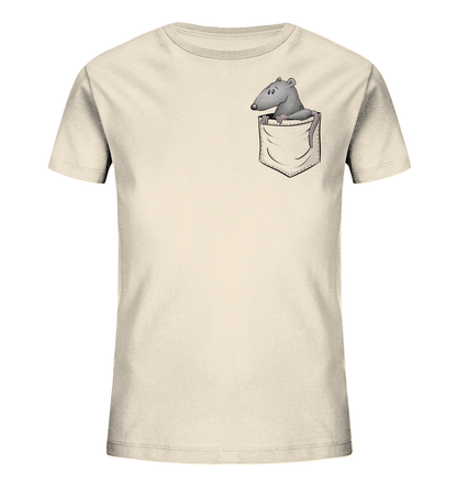 Kleine Ratte in der Tasche - Kids Organic Shirt