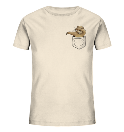 Dabbender Biber in Deiner Tasche - Kids Organic Shirt
