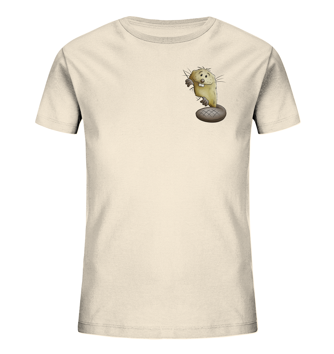 Lustiger frecher Biber - Kids Organic Shirt