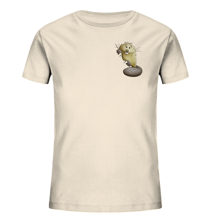 Lustiger frecher Biber - Kids Organic Shirt