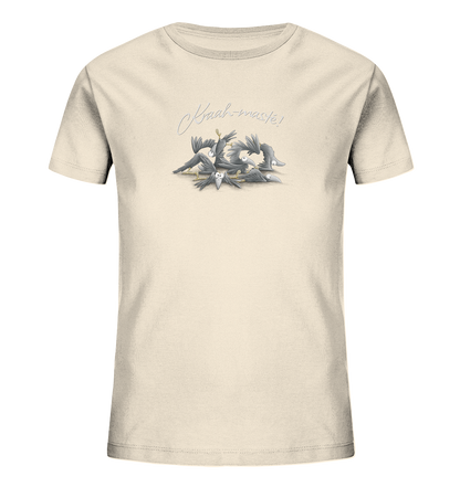 Kraah-masté! Yoga Raben Krähen - Kids Organic Shirt