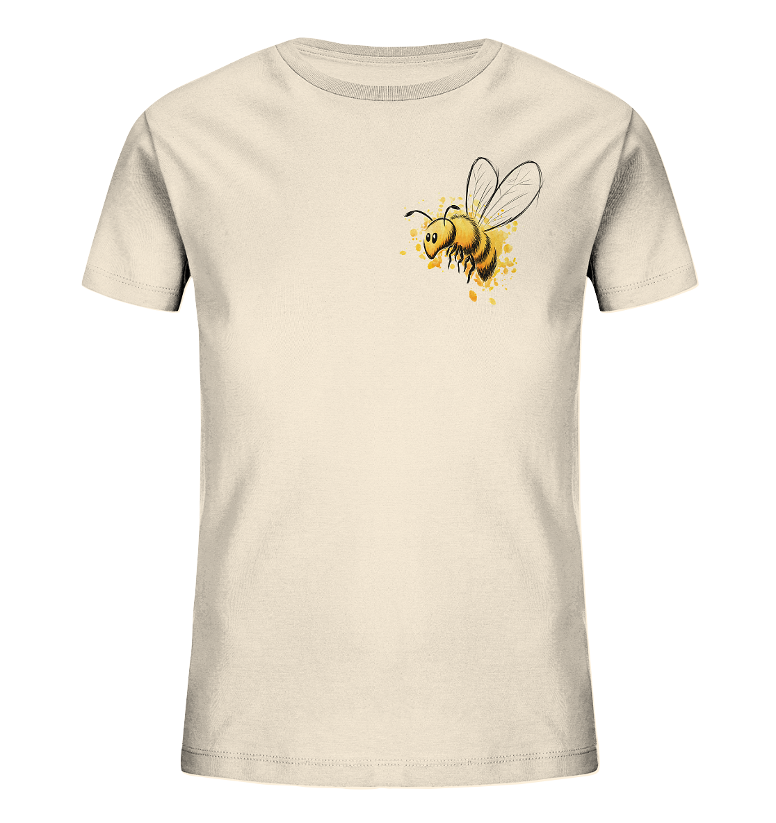 Lässige kleine Honig-Biene - Kids Organic Shirt