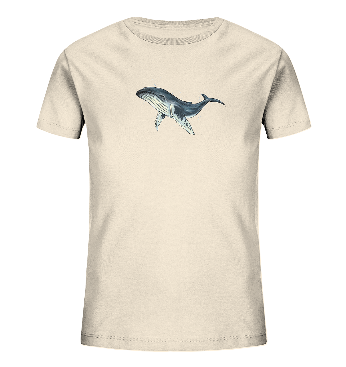 Tiefsee Ozean-Riese Buckelwal - Kids Organic Shirt