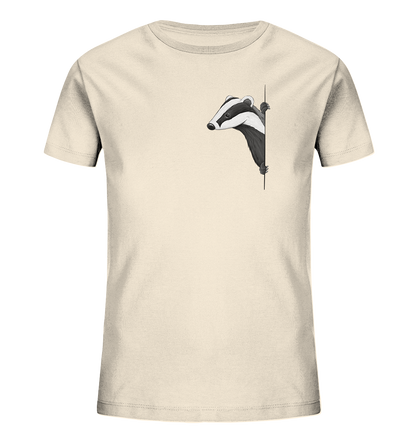 Lässiger Dachs Meister Grimbart - Kids Organic Shirt