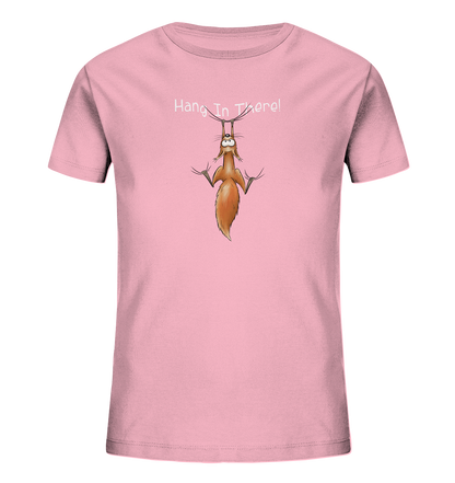 Hang In There | Lässiges Eichhörnchen - Kids Organic Shirt