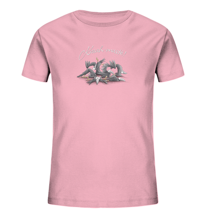 Kraah-masté! Yoga Raben Krähen - Kids Organic Shirt