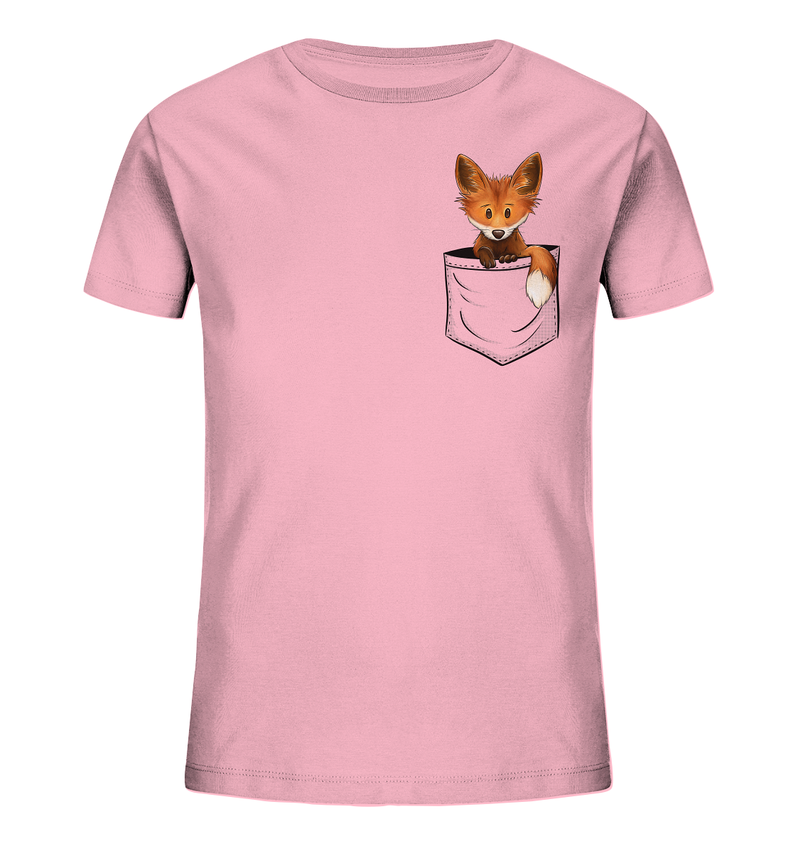 Funky Fuchs in der Tasche - Kids Organic Shirt