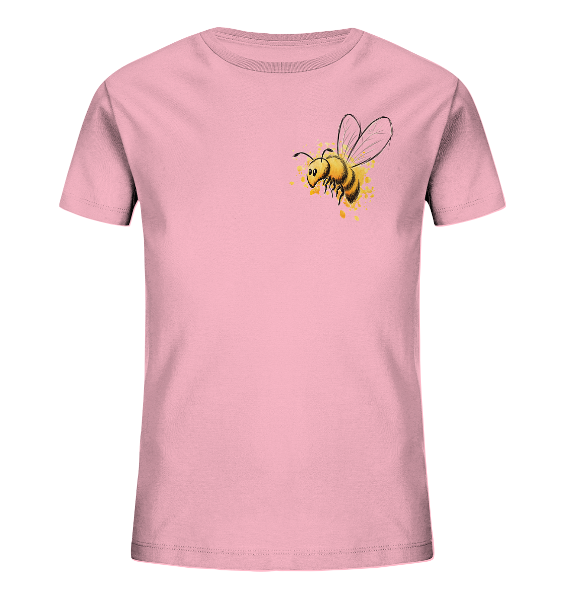 Lässige kleine Honig-Biene - Kids Organic Shirt
