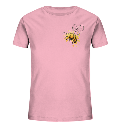 Lässige kleine Honig-Biene - Kids Organic Shirt