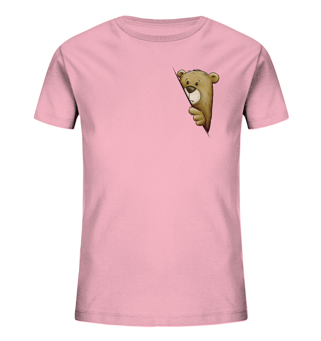 Funky Bär Illustration - Kids Organic Shirt
