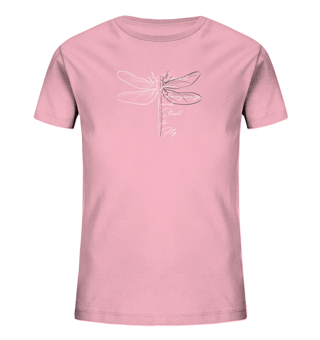 Breite die Flügel aus und flieg los | Libelle - Kids Organic Shirt