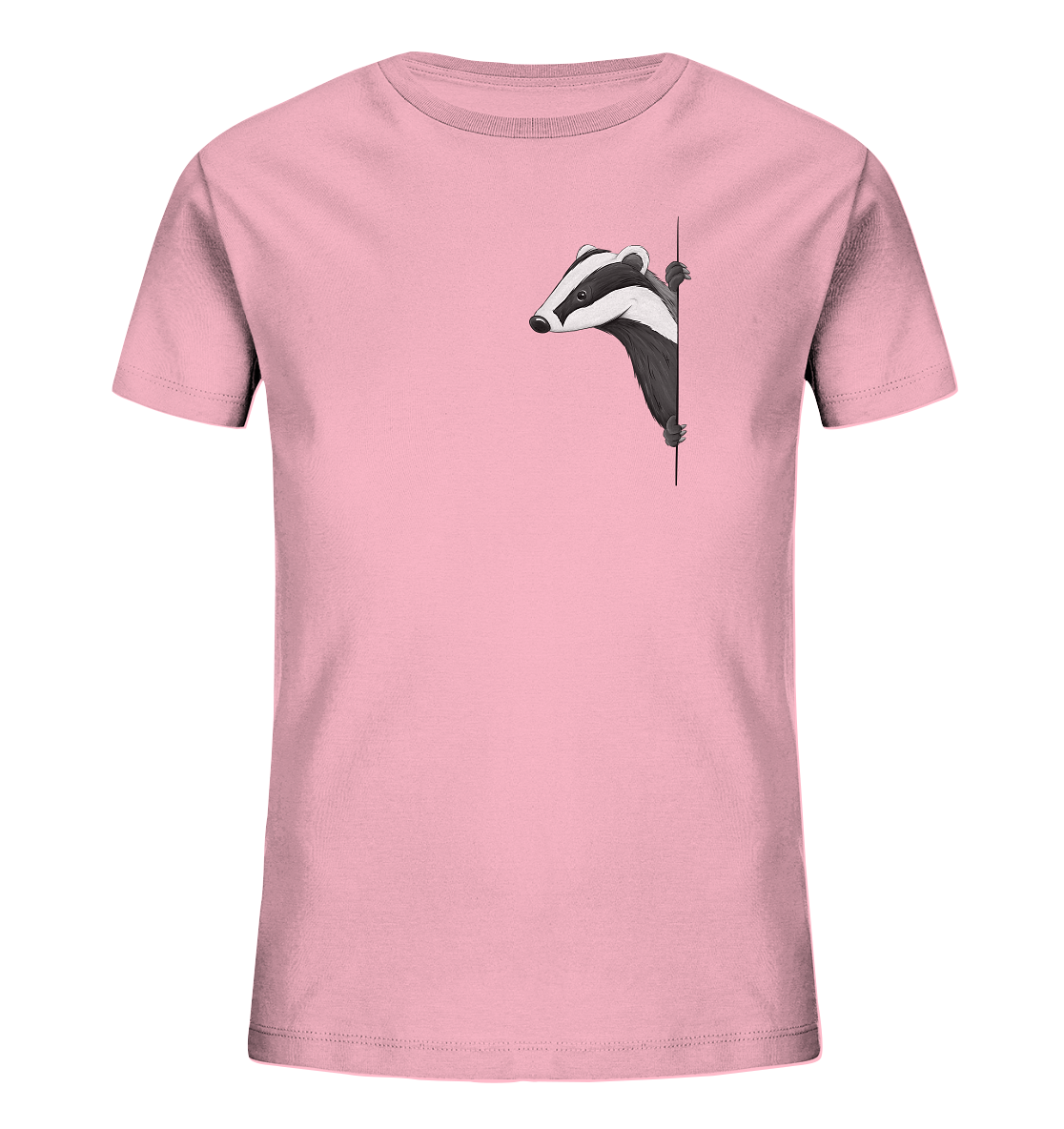 Lässiger Dachs Meister Grimbart - Kids Organic Shirt