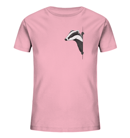 Lässiger Dachs Meister Grimbart - Kids Organic Shirt