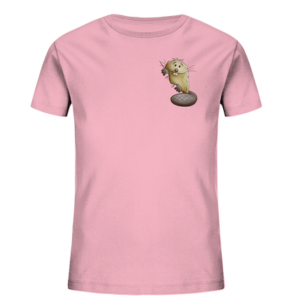 Lustiger frecher Biber - Kids Organic Shirt