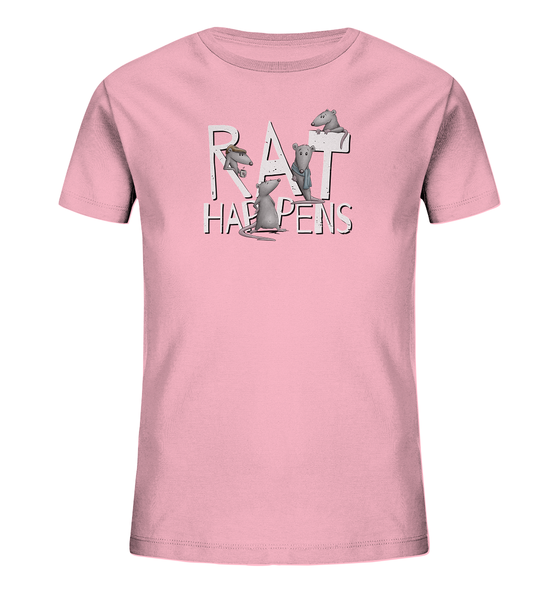 Rat Happens Ratten - Kids Organic Shirt
