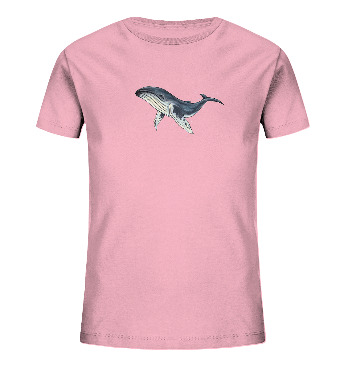 Tiefsee Ozean-Riese Buckelwal - Kids Organic Shirt