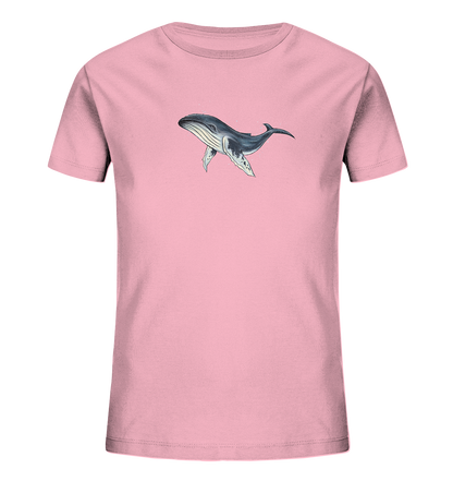 Tiefsee Ozean-Riese Buckelwal - Kids Organic Shirt