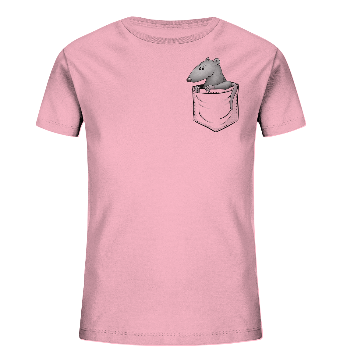 Kleine Ratte in der Tasche - Kids Organic Shirt