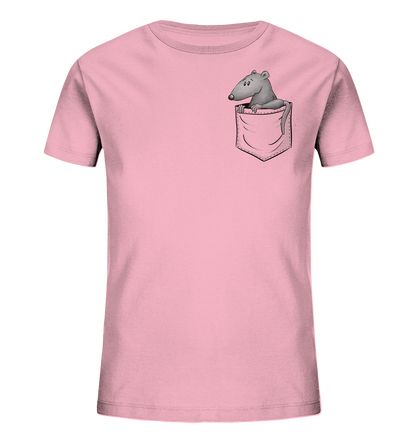Kleine Ratte in der Tasche - Kids Organic Shirt