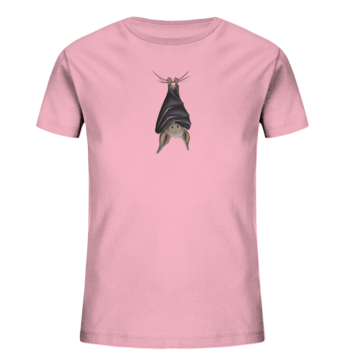 Lustig chillende Fledermaus - Kids Organic Shirt