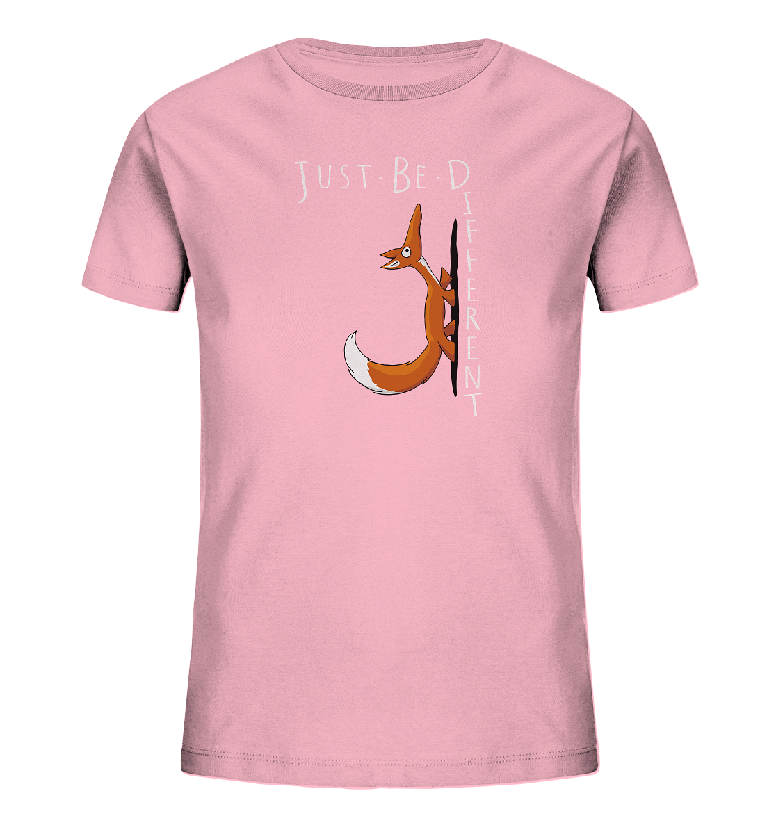 Just Be Different | Sei Anders, kleiner Fuchs - Kids Organic Shirt