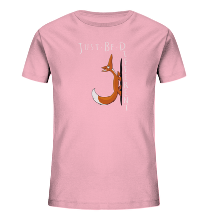 Just Be Different | Sei Anders, kleiner Fuchs - Kids Organic Shirt