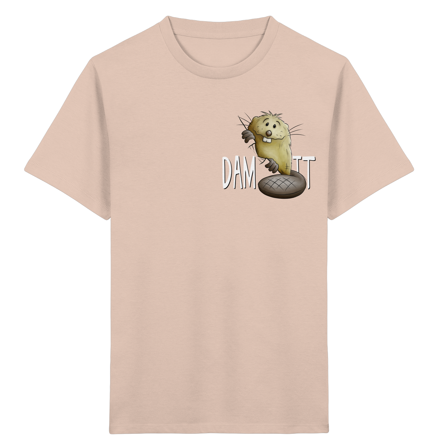 Dam It Verdammt Lustiger Biber - Kids Organic Shirt