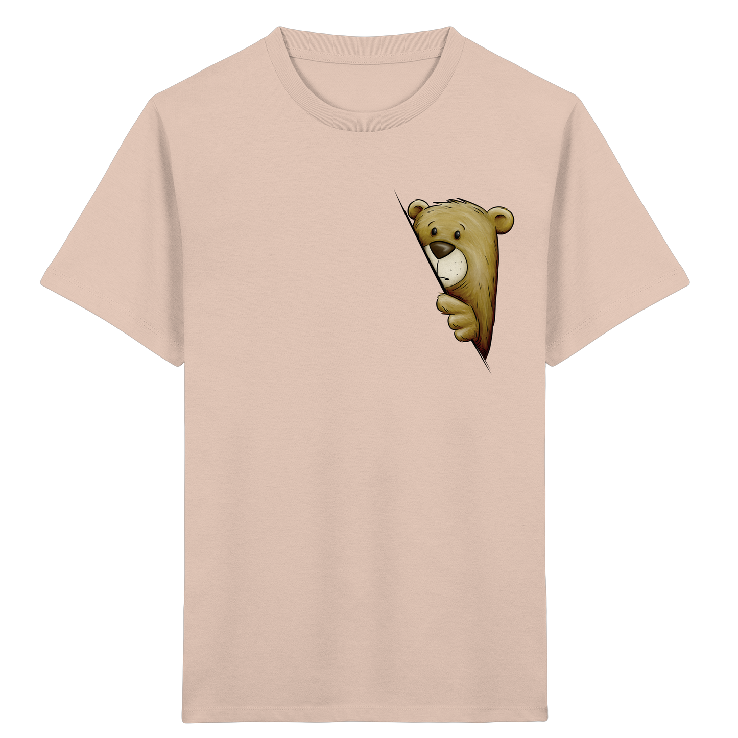 Funky Bär Illustration - Kids Organic Shirt
