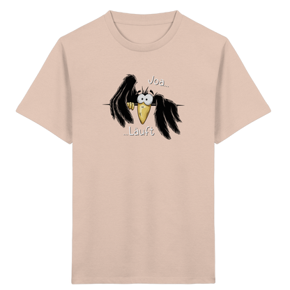 Joa Läuft Krähe gechillter Rabe - Kids Organic Shirt