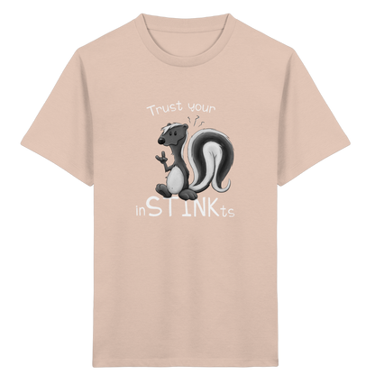 Trust Your inSTINKts Stinktier Humor - Kids Organic Shirt