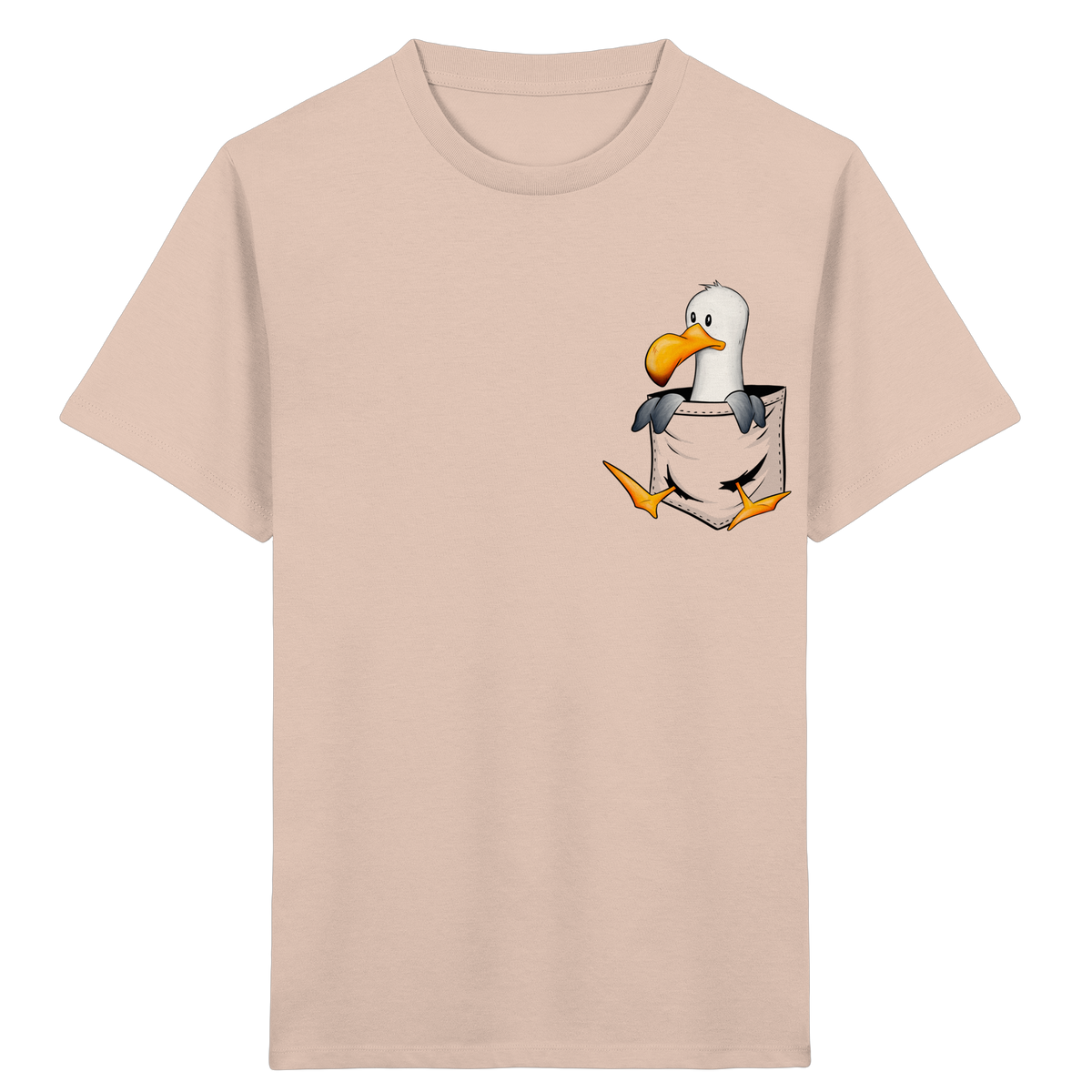 Kleine Möwe In Deiner Tasche - Kids Organic Shirt