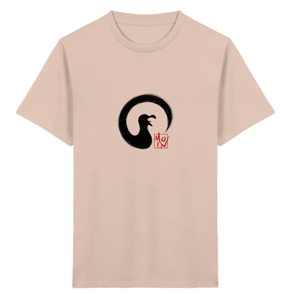 Moin kreischende japanische Enso Möwe - Kids Organic Shirt