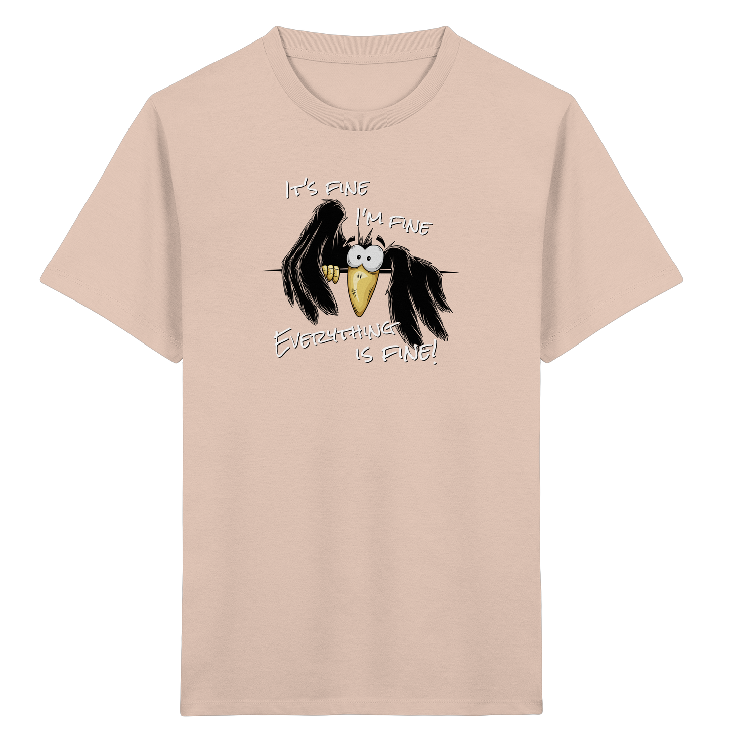 I’m Fine Rabe | Alles Gut Krähe - Kids Organic Shirt