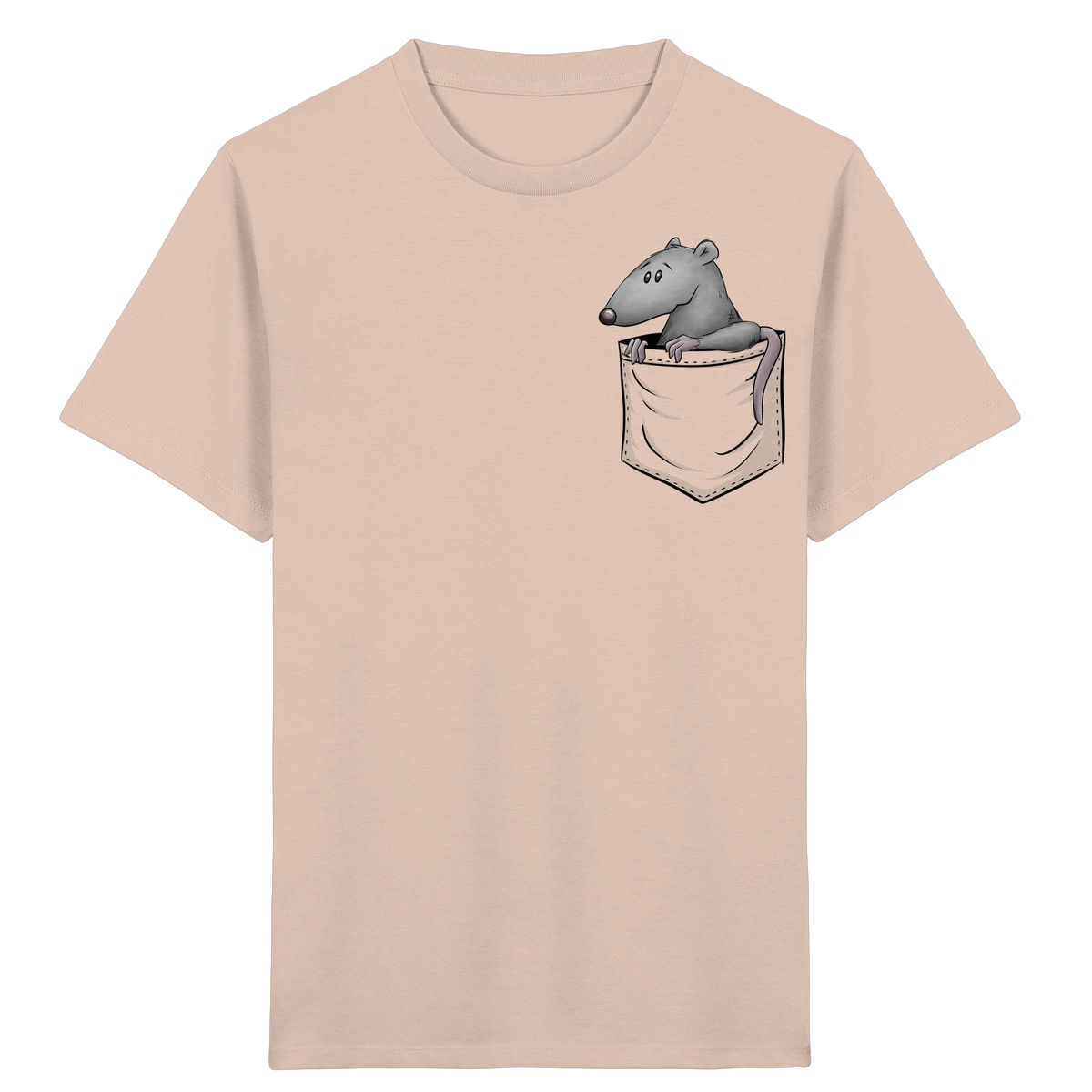 Kleine Ratte in der Tasche - Kids Organic Shirt