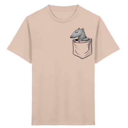 Kleine Ratte in der Tasche - Kids Organic Shirt