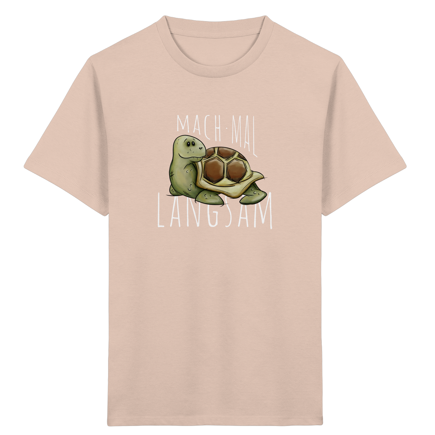 Mach mal langsam Schildkröte - Kids Organic Shirt